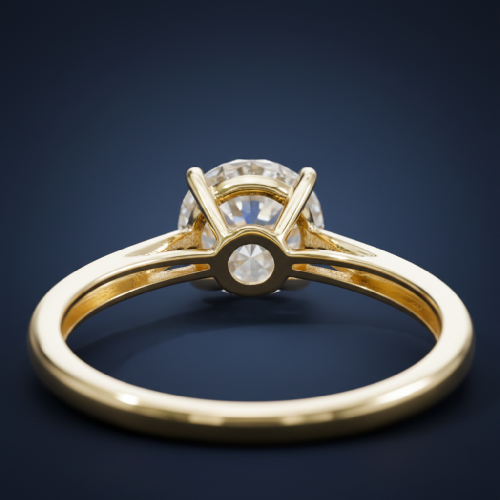 Anillo 10K - reverso
