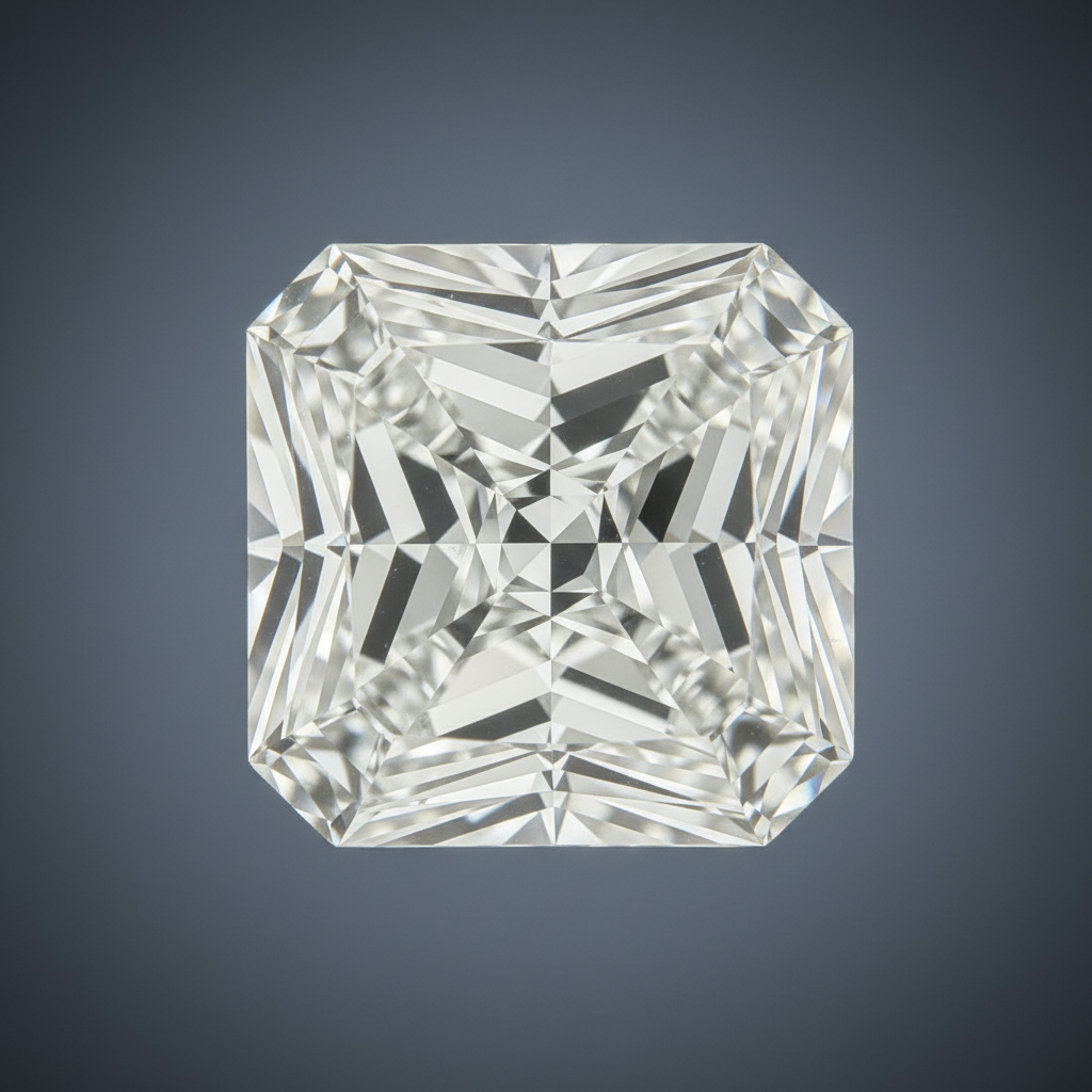 Diament Laboratoryjny Asscher | Kolor D | VVS2 | Certyfikat IGI