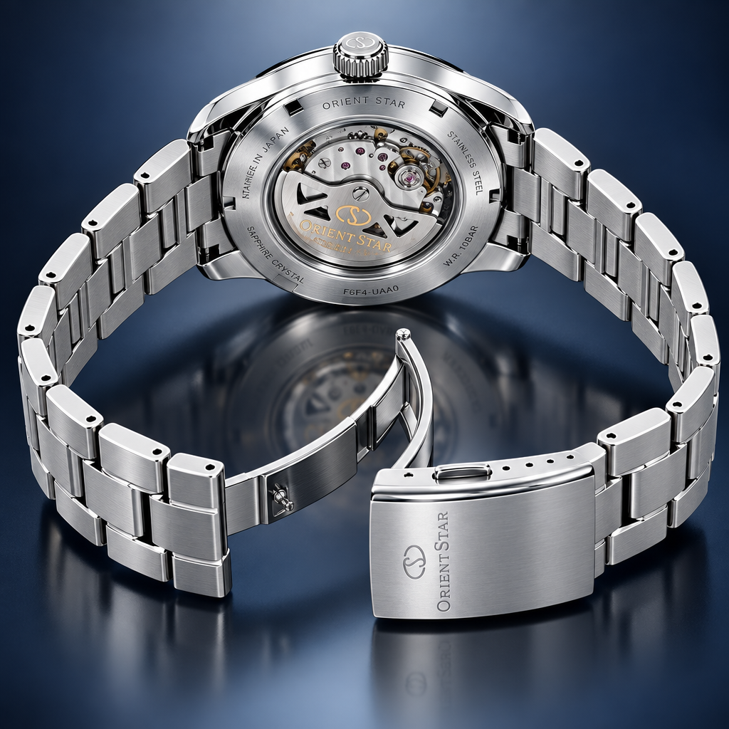 Orient Star RK-AT0009N - caseback z mechanizmem