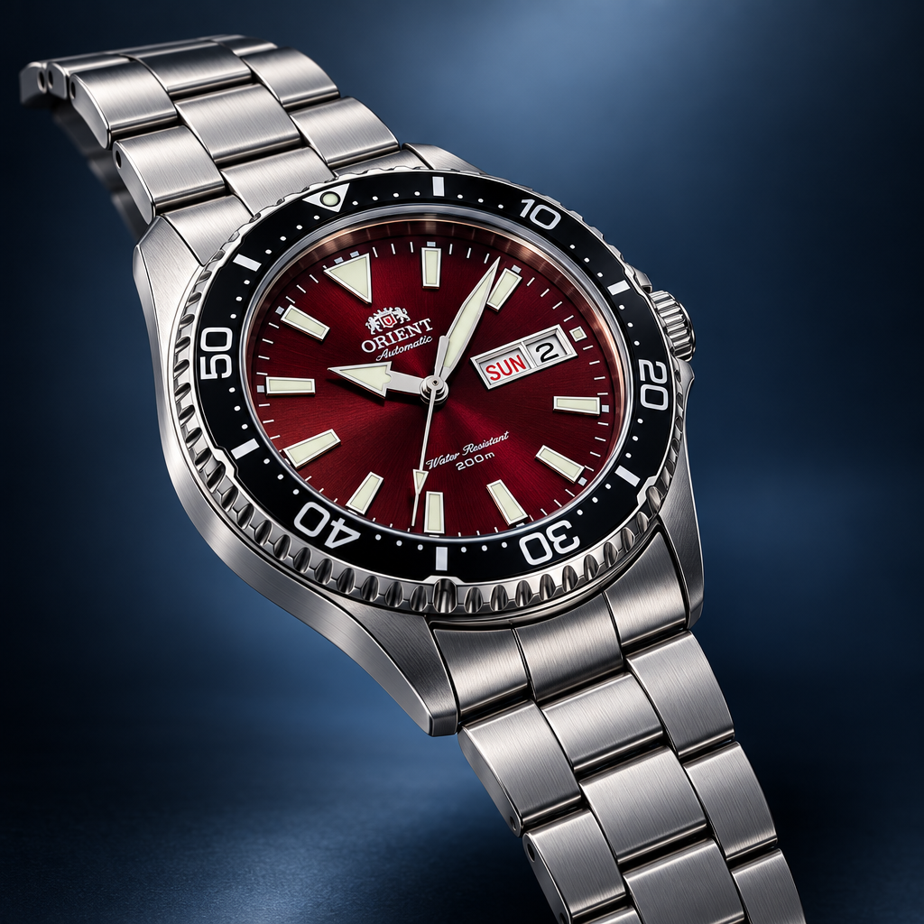 Orient Kamasu Diver - widok trzy czwarte