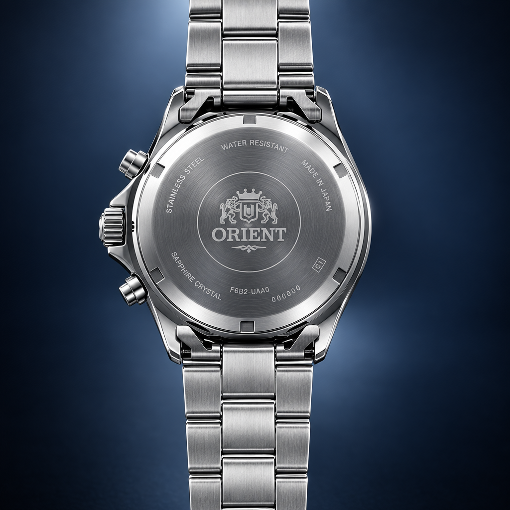 Orient Mako Solar - dekiel tylny