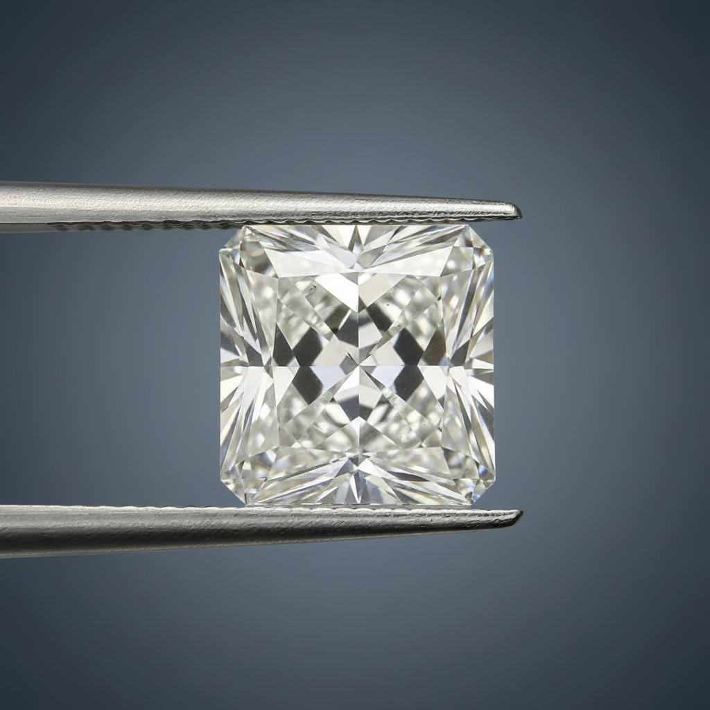 Diament Laboratoryjny Princess | Kolor D | VVS2 | Certyfikat IGI